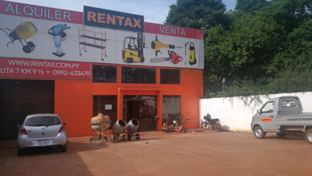 Rentax maquinarias Ciudad del Este