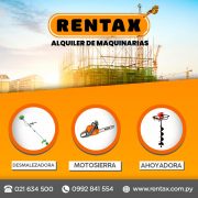 Productos en alquiler Rentax