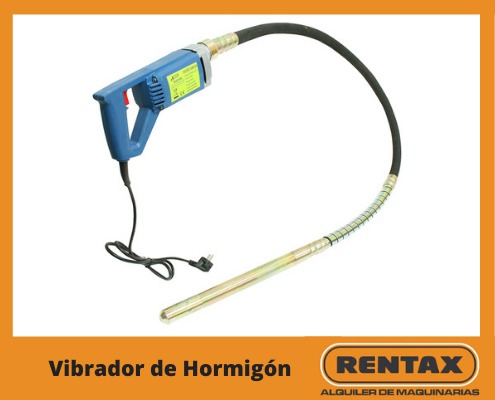 Vibrador hormigón eléctrico - Rentax Maquinarias