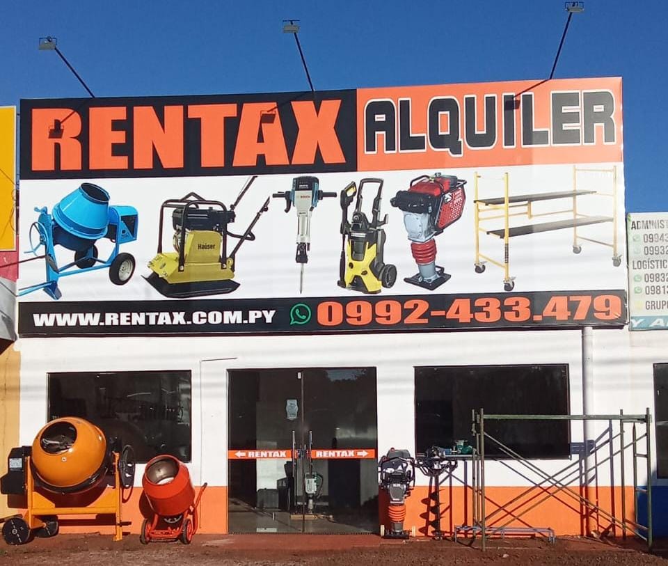 alquiler de maquinarias en Santa Rita