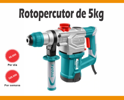 Alquiler de rotopercutor de 5kg Rentax
