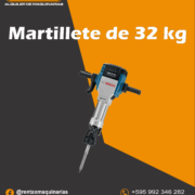 Martillete de 32 kg - Rentax Alquiler