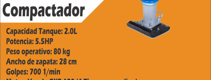 Alquiler de sapito compactador Rentax