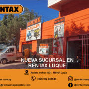 Nueva sucursal en Rentax Luque