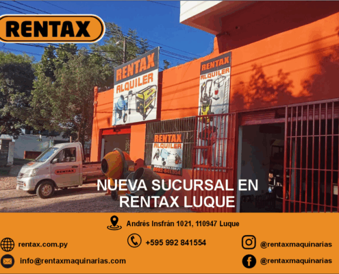 Nueva sucursal en Rentax Luque