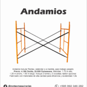 Alquiler de andamios Rentax