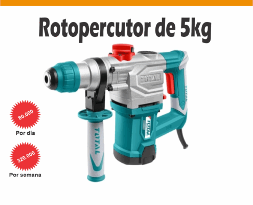 Alquiler de rotopercutor de 5kg Rentax