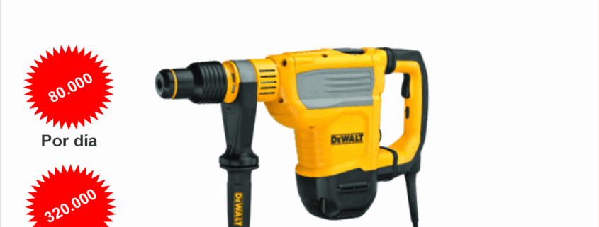 Alquiler de Martillete de 7,5 kg Rentax