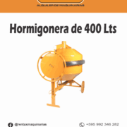 Alquiler de Hormigonera 400 Lts Rentax