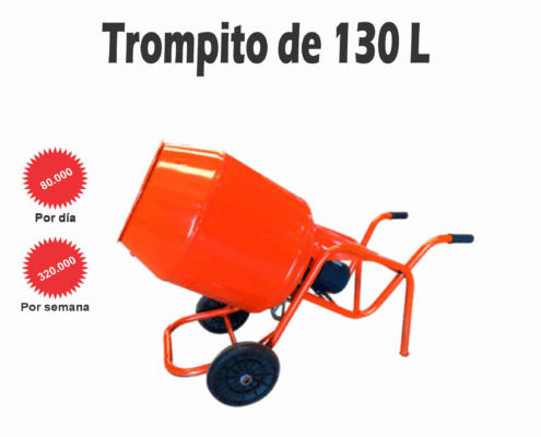 Alquiler trompito 130 L Rentax