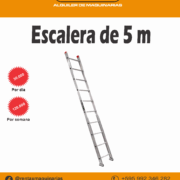 Alquiler de Escalera de 5 m