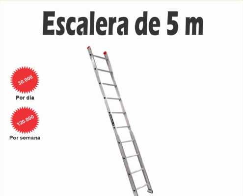 Alquiler de Escalera de 5 m