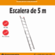 Alquiler de Escalera de 5 m