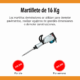 Alquiler de Martillete de 16 kg