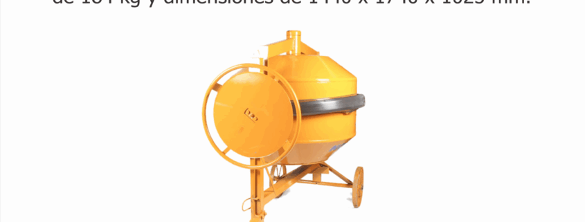 Alquiler de Hormigonera 400 Lts