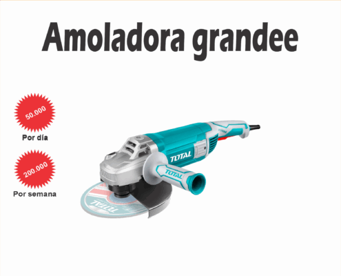 Alquiler de Amoladora grande