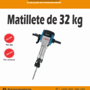 Alquiler de Martillete de 32 kg