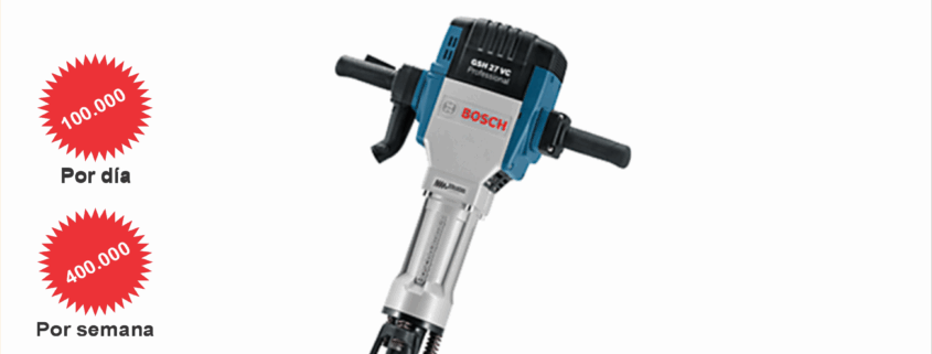 Alquiler de Martillete de 32 kg