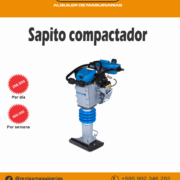 Alquiler de sapito compactador