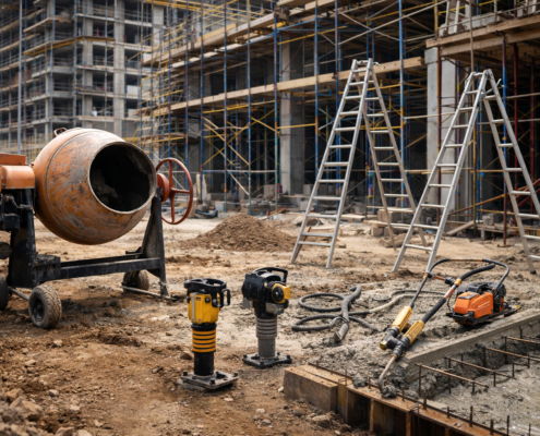 Acelera tu obra sin perder calidad. Conoce la maquinaria clave para optimizar tiempos, reducir costos y mejorar resultados en construcción.