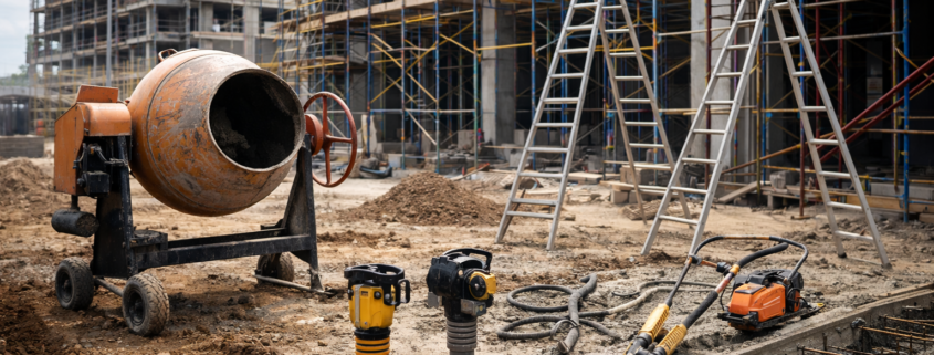 Acelera tu obra sin perder calidad. Conoce la maquinaria clave para optimizar tiempos, reducir costos y mejorar resultados en construcción.