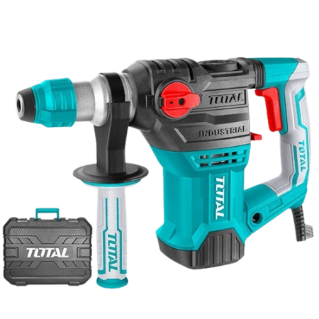 El Martillete Rotopercutor de 11 kg de Rentax Maquinarias es la solución ideal para perforaciones y demoliciones en hormigón y mampostería.